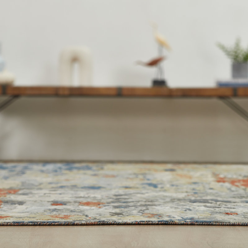 Wool Area Rug, Rectangle 3'6" x 5'6"