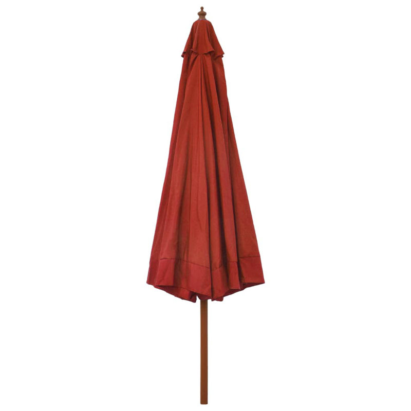 Parasol de plage Beffrey, Rouge