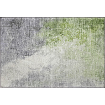 Premium Machine Washable Mayfield AMF1842 Abstract Rug