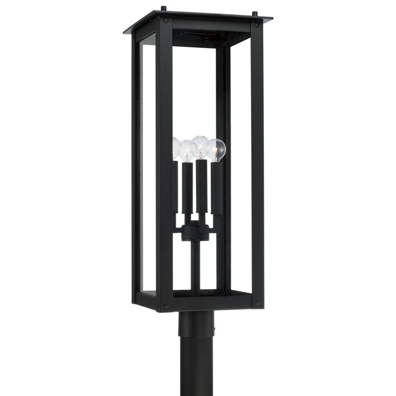 Hunt Transparent Lantern Head, Black