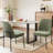 Fabric Upholstered Parsons Side Chair Dining Chair-1936871450