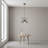 1 Light Black Farmhouse Cage Pendant Light Vintage Modern Light DIY Shade
