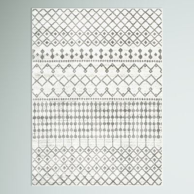 Tapis gris / ivoire Larissa