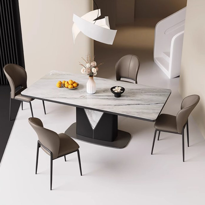 Ensemble de salle à manger Kero, H 29,53 po x L 63 po x l 31,5 po, 5