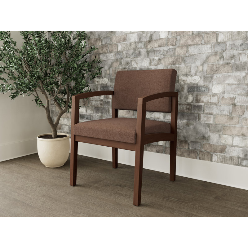 Chaise en bois Lenox, Noyer Riftwood, Café Archetype