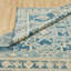 Amaris Azure Medallion Hand-Knotted Wool Area Rug-544107620