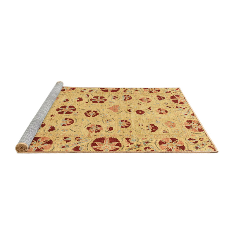 Abstract Indoor Rug, Round 6'