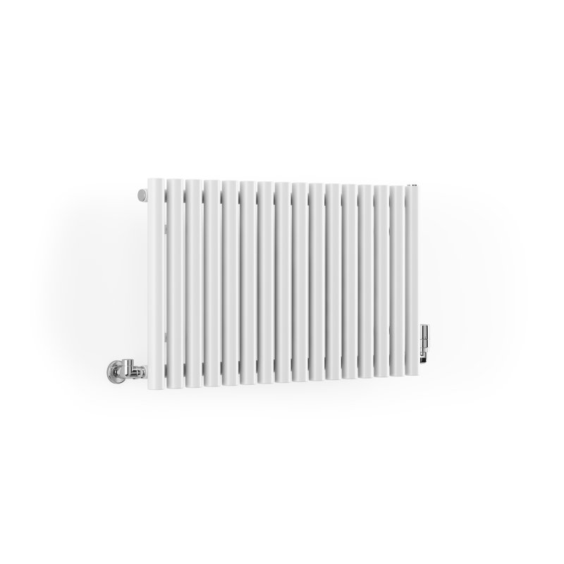 Rolo Room Cylindrical Bar Designer Radiator, White