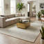 Metrix Hand Tufted New Zealand Wool Black/Ivory Area Rug-1145635105
