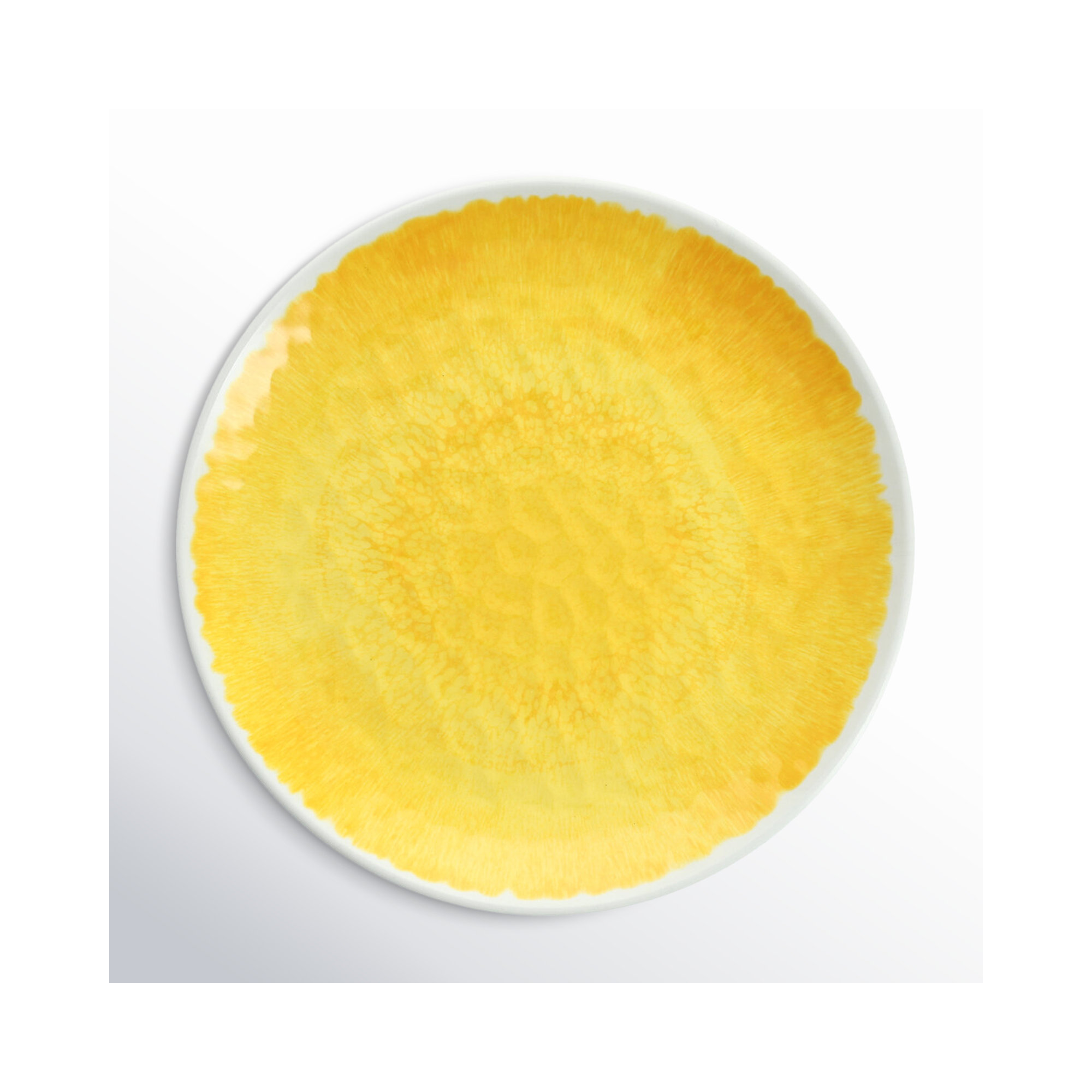 Fortessa Shasta Melamine Dessert Plate, Yellow