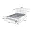 Lit plateforme tapissier capitonné à profil bas avec rangement Aiydan-1723322315-1723322314