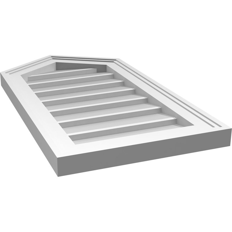 Ventilateur à pignon en uréthane non-fonctionnel Signature, H 26 po x l 14 po x P 1,5 po