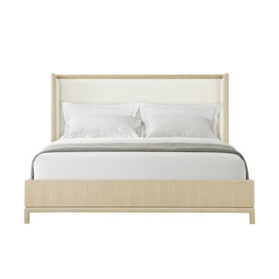Montauk Upholstered Wingback Bed