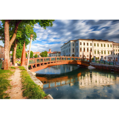 View Of City Treviso - Wrapped Canvas Print