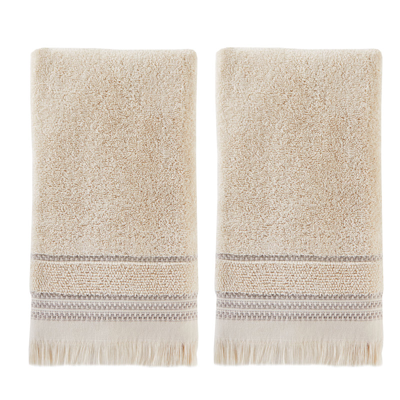 Ismay Cotton Midweight Jacquard Hand Towel