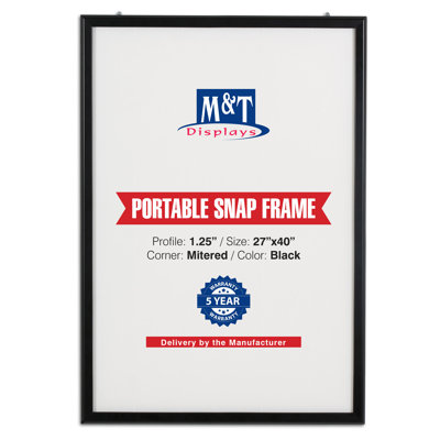 Metal Beveled Picture Frame
