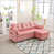 Velours côtelé rose est en rupture de stock