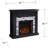 Toddington Darby Home Co Black Electric Fireplace-2001384020