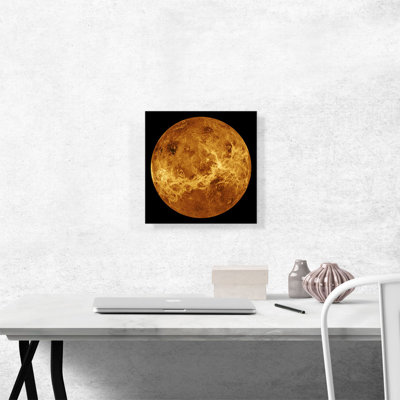 Planète Vénus, deuxième planète vue du soleil - reproduction de photo sur toile tendue