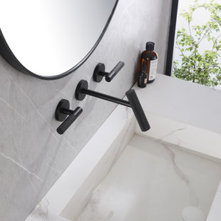 Robinet pour salle de bain à 2 poignées Aimasha