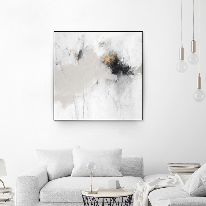 «Golden Beat II» par Sozi, reproduction sur toile flottante, H 30 po x l 30 po