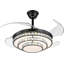 Ventilateur de plafond Zink avec lumières DEL