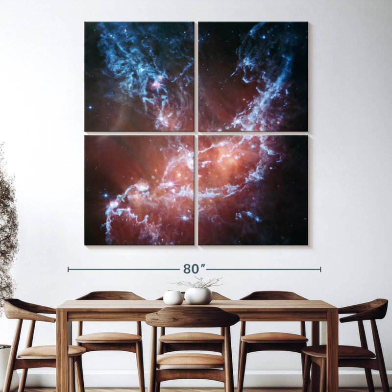 Oberle NGC 346, 74" H x 74" W