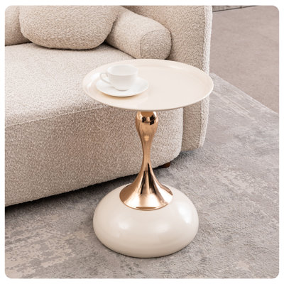 Petite table d'appoint ronde