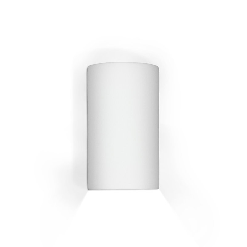 Plafonnier encastré blanc à intensité variable 1 lumière Aulay, H 13 po x l 7,75 po x P 4 po