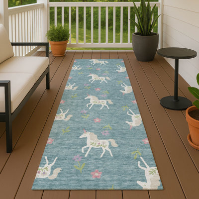 Tapis intérieur / extérieur lavable à la machine pour enfants ACN2657
