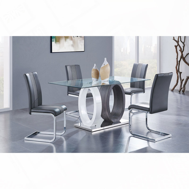 Chaise de salle à manger en similicuir