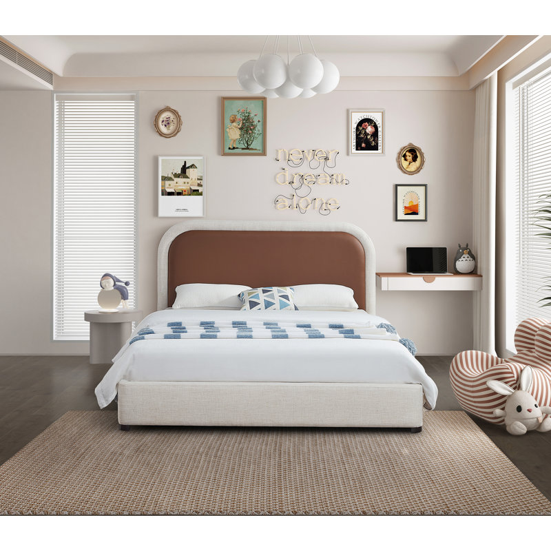 Blake Upholstered Platform Bed, Full