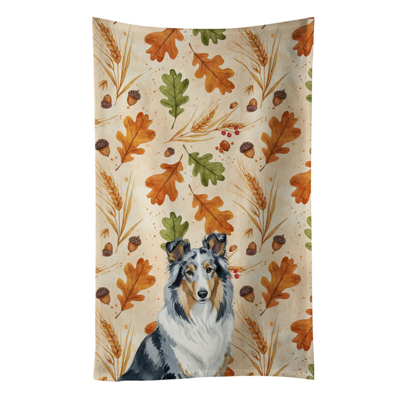 Serviette de cuisine Blue Merle Collie, Bleu merle collie