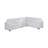Raize Ash Sectional-16089673