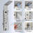 50.4'' Shower Panel with Fixed Shower Head-98898284