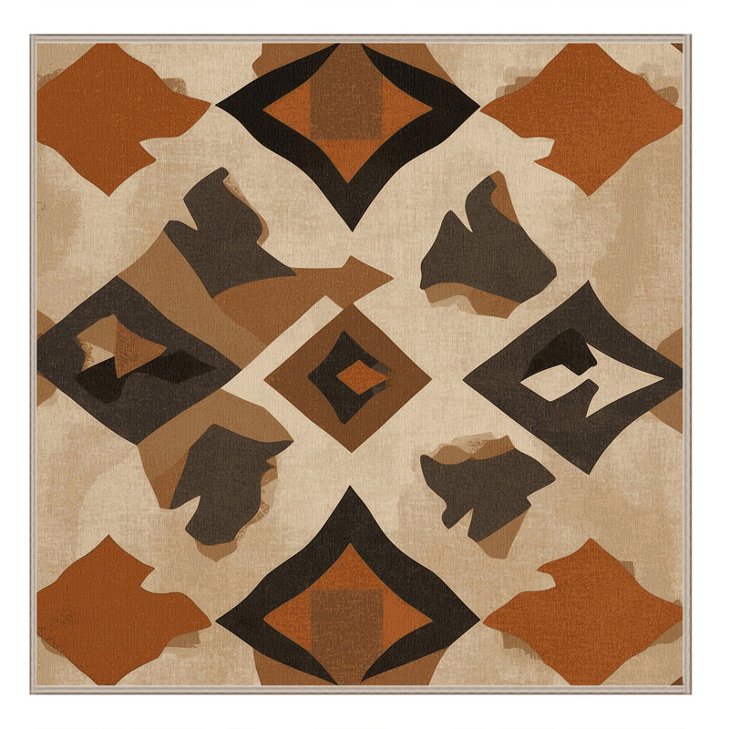 Terracotta Whispers Rug, Square 8'