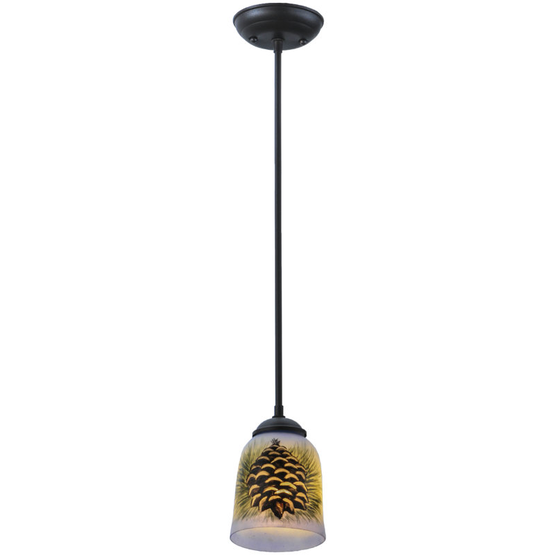 Rustic Lodge 1 - Light Pendant, 29.5" H x 5" W x 5" D