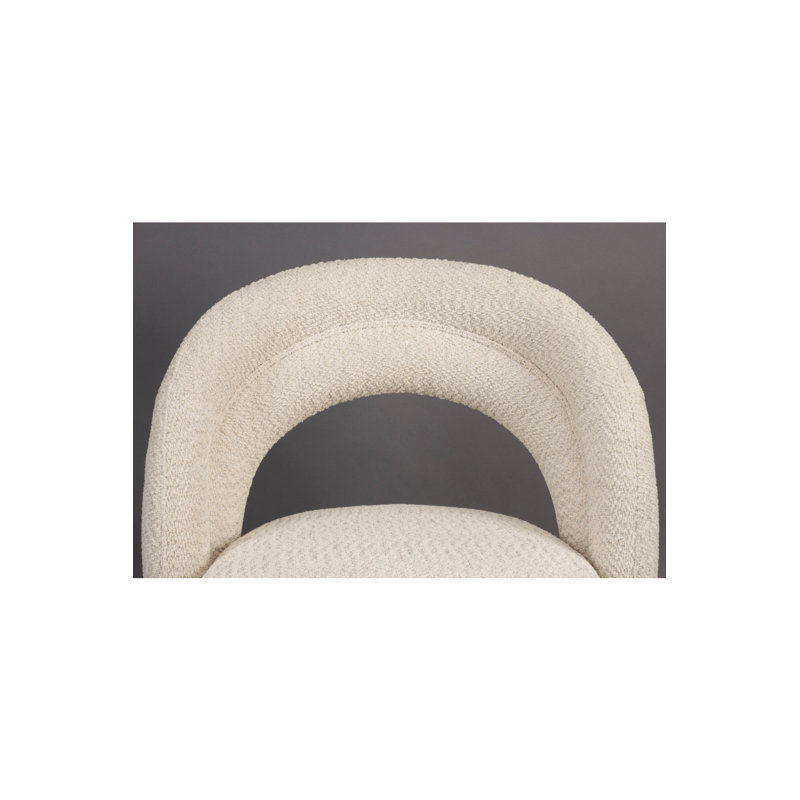 Chaise d'appoint Seine, Polyester beige