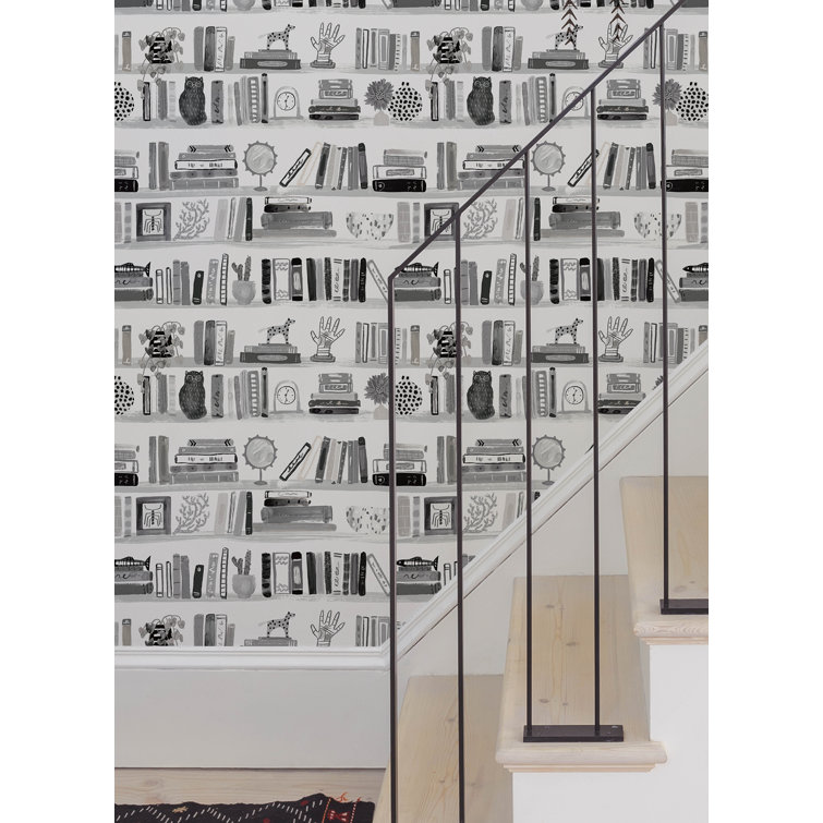 Mansell 18' L x 20.5" W Peel and Stick Wallpaper Roll