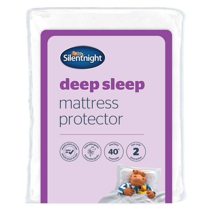 Silentnight Deep Sleep Super Soft and Easy Fit Mattress Protector, Kingsize (5')