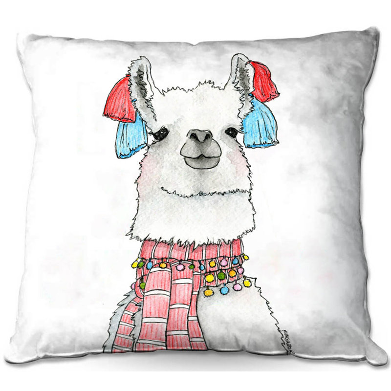  Coussin Cama, 18 po x 18 po, Blanc