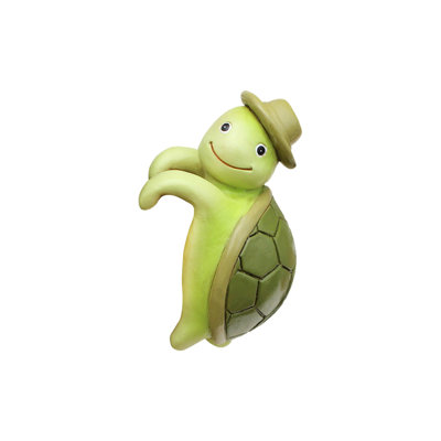 Turtle Flower Pot Pendant Outdoor Garden Courtyard Pottery Decoration Resin Crafts Pendant