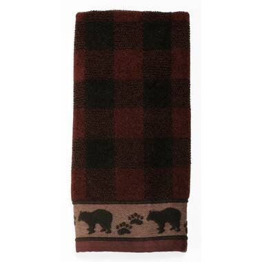 Brown and Black Checkered Towels