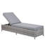 Turin 201cm Long Reclining Single Chaise with Cushions-59853772