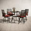 Alyne 4 - Person Patio Dining Set with Square Table , Cushions Included