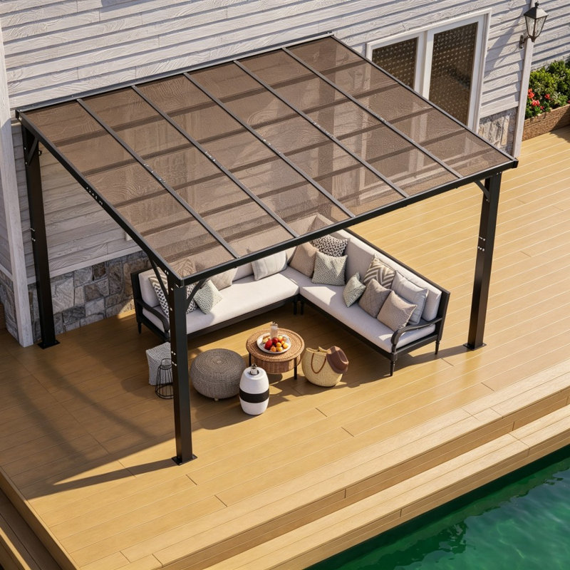 12X10 Ft Hardtop Gazebo