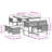 Hokku Designs Patio Dining Set With Cushions Poly Rattan-1295834273-1295834287