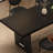 Black rectangular dining table-66824241