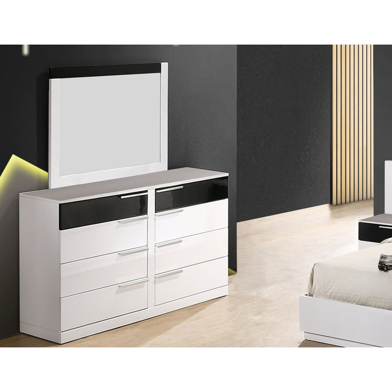 Ensemble commode et miroir 57,5 po Cuyuna 