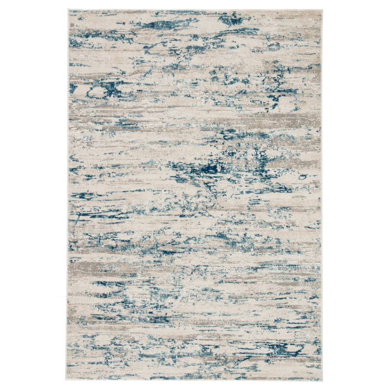 Beeman Abstract Indoor Rug, Rectangle 4' x 6'